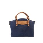 Poliészter kétszínű kézitáska 8062