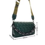 Steppelt elegáns oldaltáska műbőr gomb dísszel A331