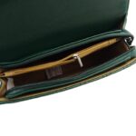 Steppelt elegáns oldaltáska műbőr gomb dísszel A331