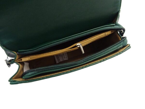 Steppelt elegáns oldaltáska műbőr gomb dísszel A331