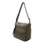 Sokzsebes letisztult műbőr oldaltáska C8216