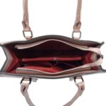 Nagyméretű szögletes műbőr válltáska G7167