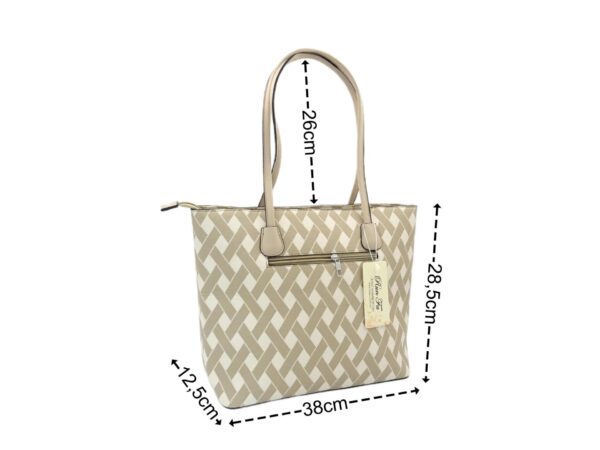 Mintás két darabos válltáska szett 3122