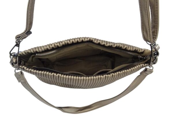 3888in Gyűrött mintás női váll és oldaltáska 3888