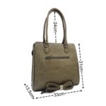 D1121back Merevített női válltáska lánc dísszel D1121