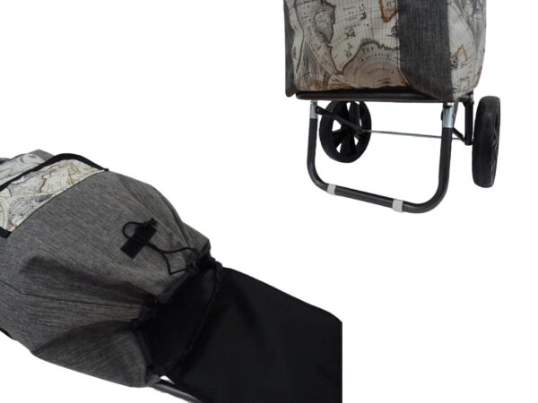 BD-599detail Mintás nagy méretű bevásárlókocsi 10 darabos BD-599