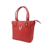 Közepes méretű válltáska V fémmel HK1209