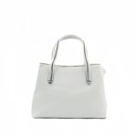 Műbőr kézitáska egyedi fém dísszel 88559