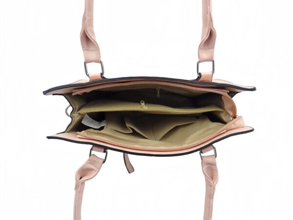 Elegáns műbőr szögletes válltáska 6146