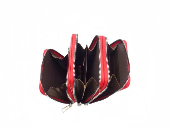 Virágos műbőr kis oldaltáska AH02