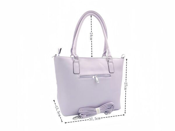 Mintás merevített tote válltáska HH-149