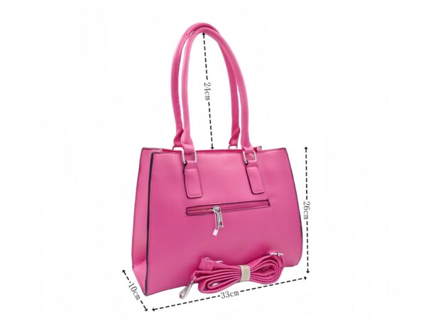 HH-158back Krokodil mintás merevített válltáska HH-158