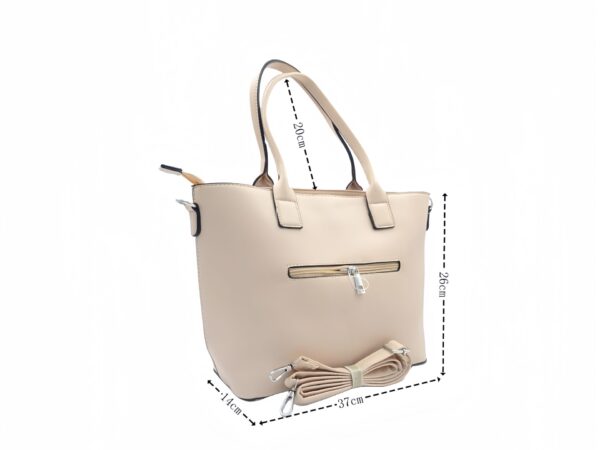 Elegáns merevített tote válltáska HH-159