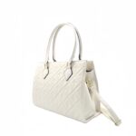 Merevített szögletes mintás válltáska L201