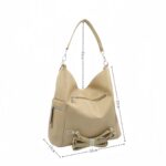 Elegáns műbőr válltáska sokzsebes GH1038