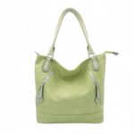 GH1039green Puha tapintású műbőr válltáska GH1039