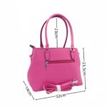 Elegáns műbőr sokzsebes válltáska L2849