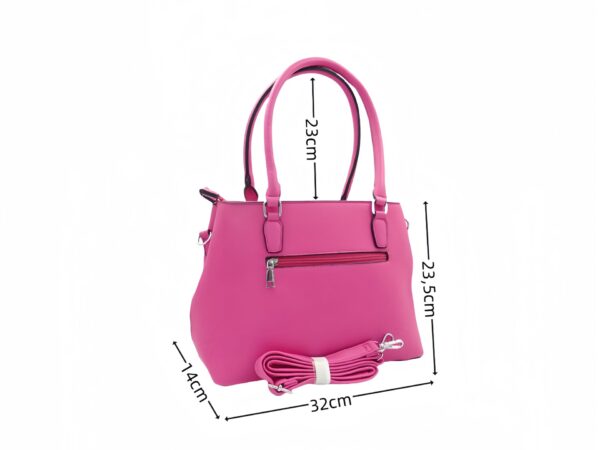 Elegáns műbőr sokzsebes válltáska L2849