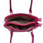 Elegáns műbőr sokzsebes válltáska L2849