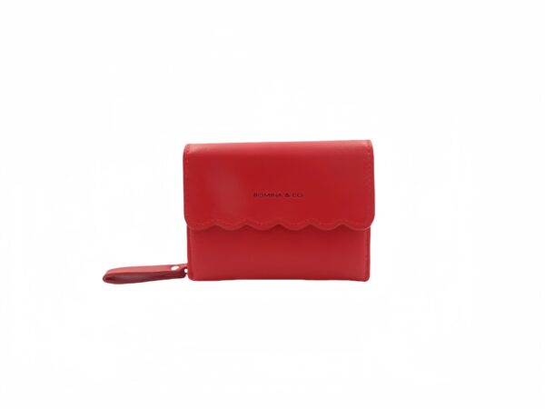 Lehajtós kis műbőr pénztárca K18 - 12db/doboz