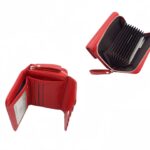 Lehajtós kis műbőr pénztárca K18 - 12db/doboz