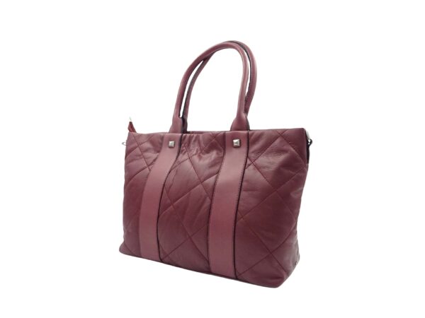 Steppelt válltáska műbőr dísszel 71532