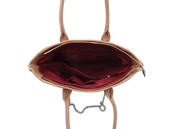 Steppelt válltáska műbőr dísszel 71532