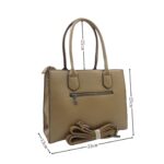 G7437back Merevített válltáska lóhere mintával G7437