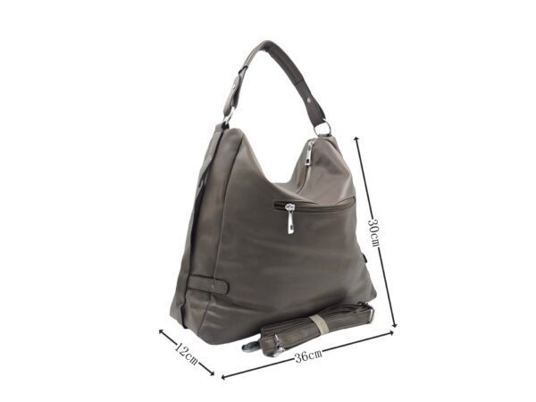 Elegáns női válltáska fém zárral GK1711-23