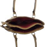 Letisztult műbőr válltáska három részes HK1232