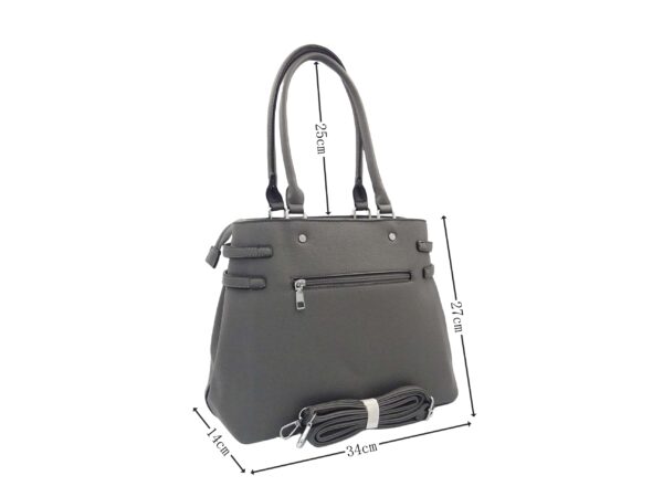 Divatos válltáska gomb dísszel L2863