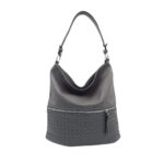 Fonott mintás tote táska LL1061