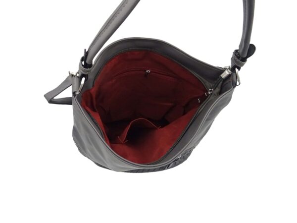 Fonott mintás tote táska LL1061