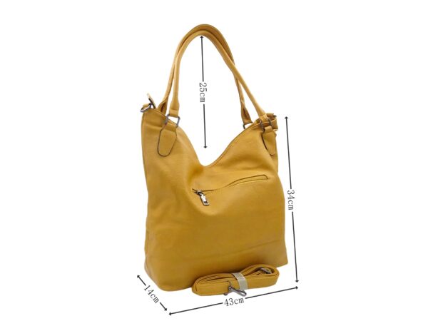 Stílusos műbőr válltáska praktikus 2052