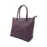 Divatos shopper táska steppelt 2124