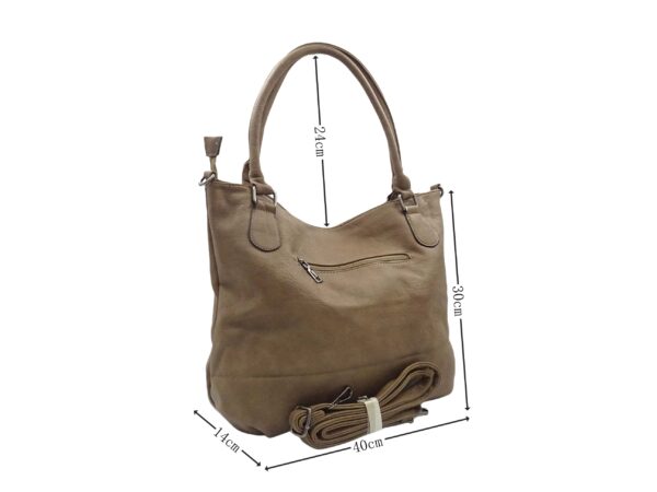 Letisztult válltáska puha tapintású 2171