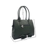 Szögletes válltáska kis lehajtóval 6002