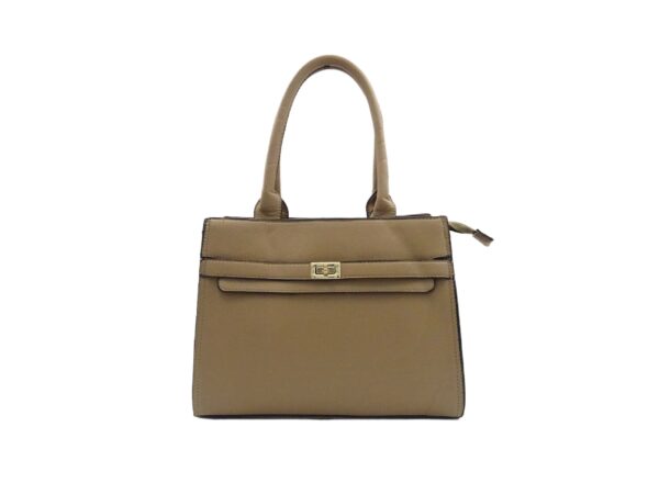 Elegáns PU válltáska fémzárral L127