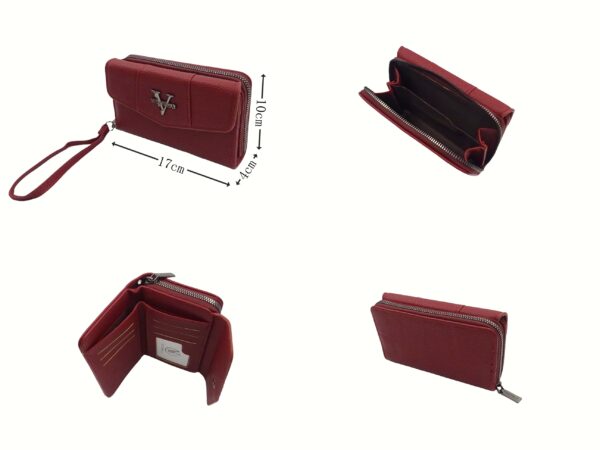 Mágneses boríték pénztárca közepes VJW-2139 - 12db/doboz