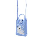 Fonott kis mobiltáska szarvas mintával A-14