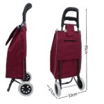 Eiffel-torony mintás bevásárlókocsi 10 darabos BD-202A