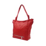 Puha nagy válltáska nyomott mintával L653