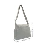 Licsi mintás oldaltáska hét zsebbel L662