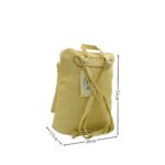 Licsi mintás két rekeszes hátizsák 030