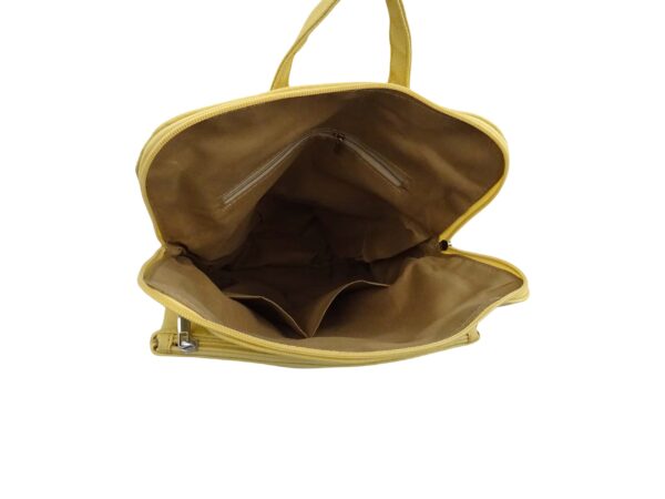 Licsi mintás két rekeszes hátizsák 030