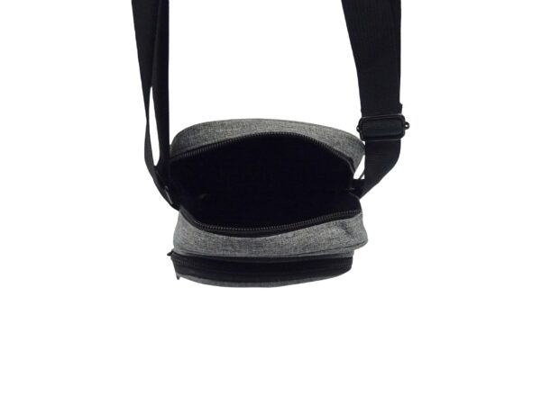 Elegáns férfi kis oldaltáska vászon 6506