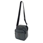 Elegáns férfi kis oldaltáska vászon 6506