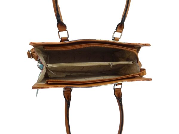 Színes válltáska alma mintával BA307