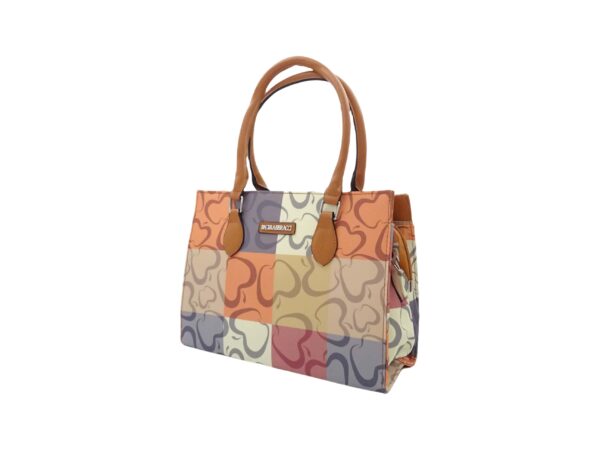 Színes válltáska alma mintával BA307