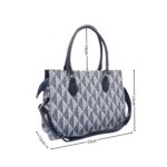 BA375back Merevített BA mintás válltáska BA375